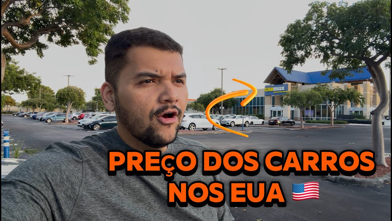 Preço dos Carros nos EUA. Atualizado!