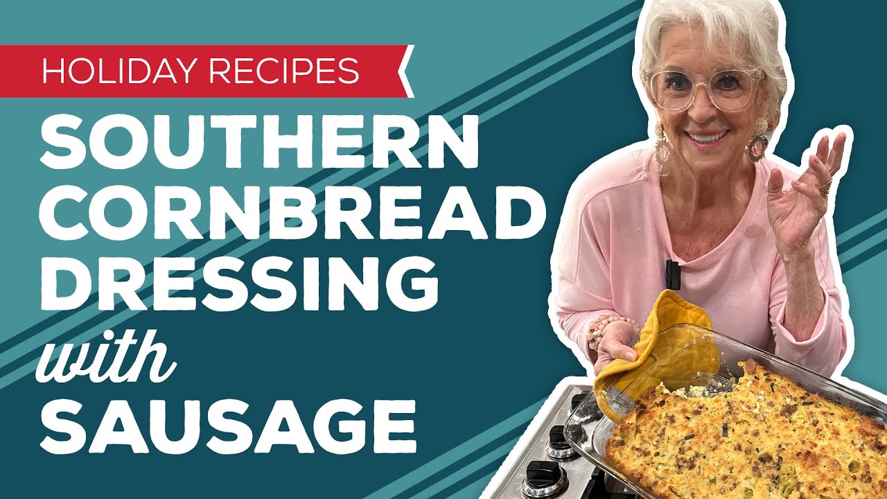 Holiday Cooking & Baking: Southern Cornbread Dressing Recipe with Sausage