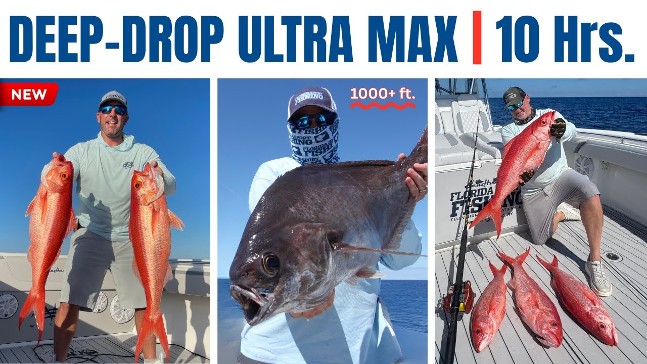 Deep Drop Ultra Max | Mastering Trophy Queen Snapper & Barrelfish in the Florida Keys
