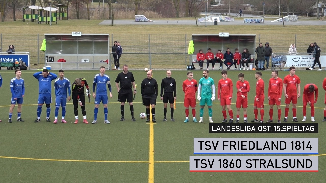TSV Friedland 1814 : TSV 1860 Stralsund