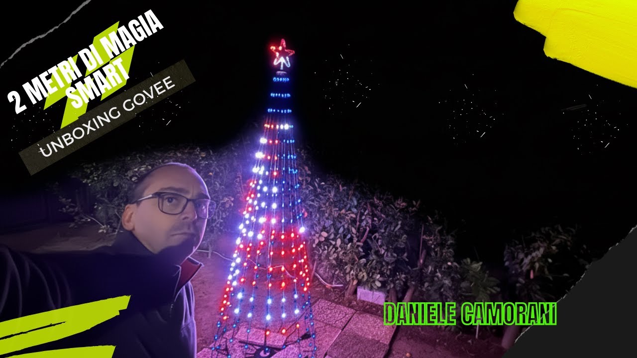 UNBOXING Govee Christmas Tree 2,28m: L’Albero di Natale da Esterno che Cambia Tutto!