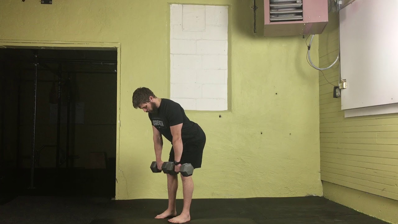 How to do a Double Dumbbell Romanian Deadlift