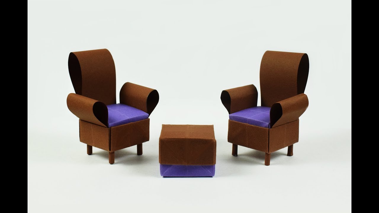 How to make a paper Sofa? (Easy)
