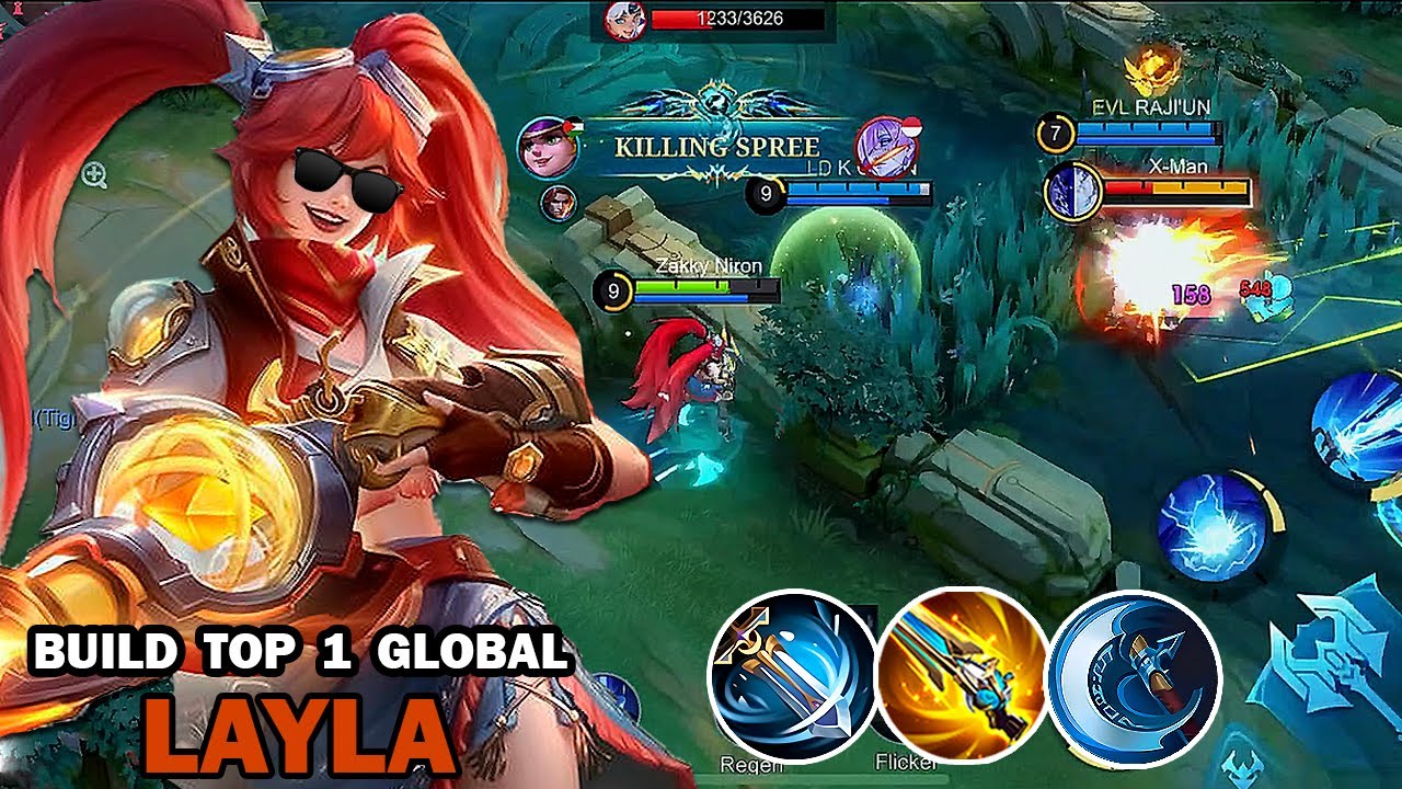 FINALLY!! TRY THIS NEW LAYLA 1 HIT BUILD 2026!! (insane damage!) - LAYLA BUILD TOP 1 GLOBAL