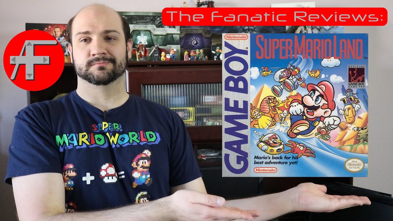 The Fanatic Reviews Super Mario Land- a classic platformer by Nintendo & Mario's first portable game