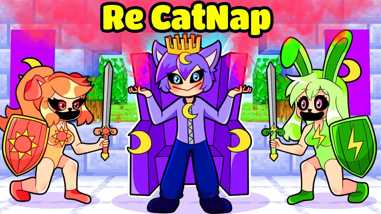 Divento Il RE Dei CATNAP Su Minecraft!