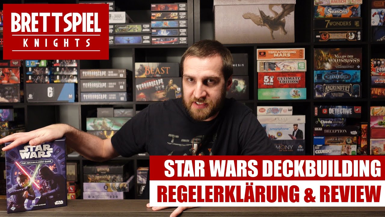 Star Wars Deckbuilding Brettspiel - Regelerklärung und Review