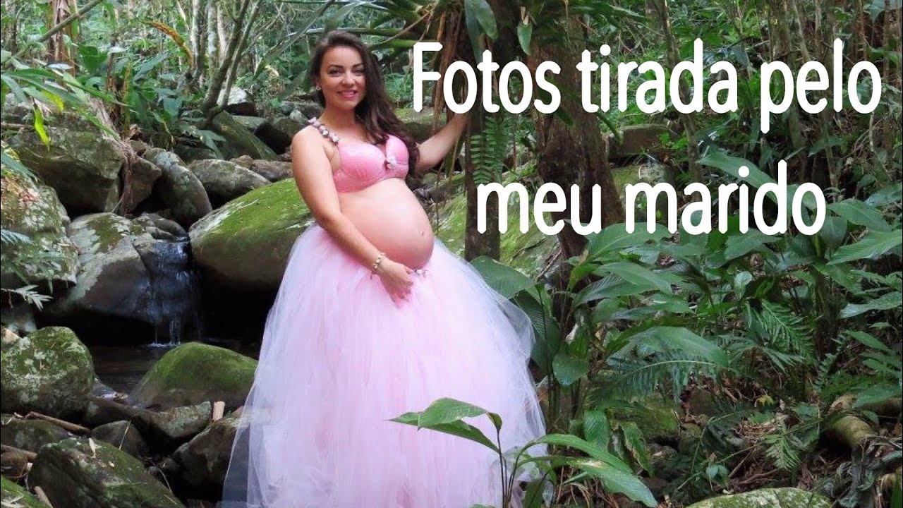 Ensaio fotográfico ♥  Book gestante (Caseiro)