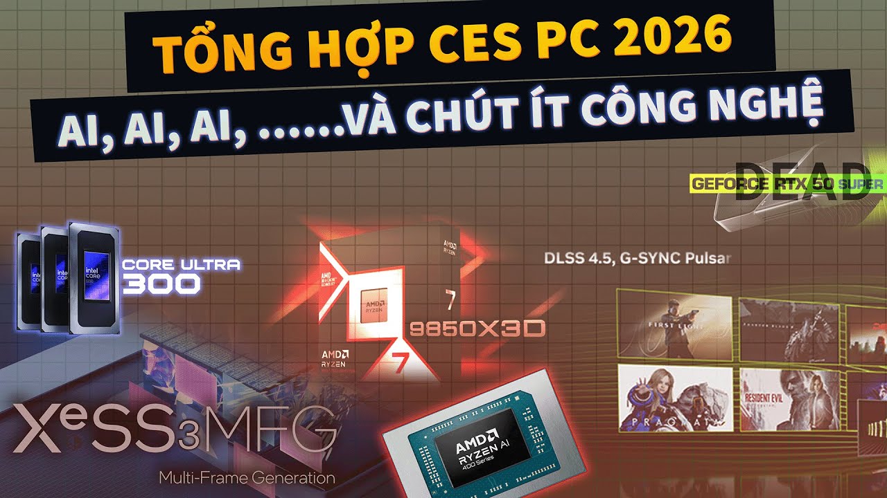 NĂM NAY KHÔNG CÓ VGA MỚI??? CÁC ÔNG LỚN TẬP TRUNG AI 100%?!