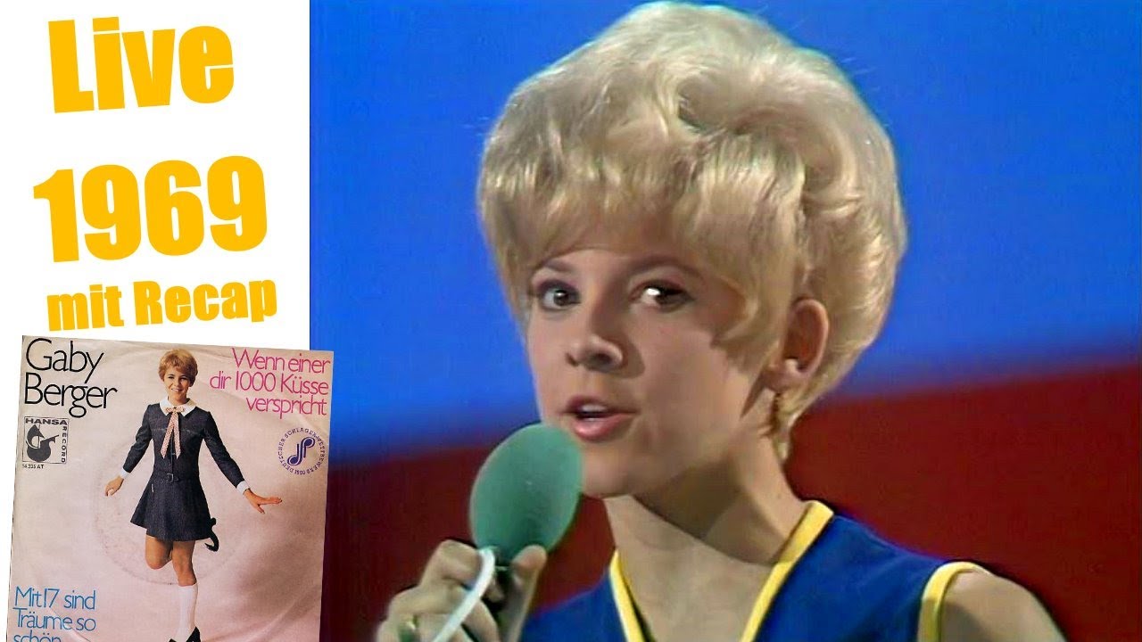 Gaby Berger - Wenn einer dir 1000 Küsse verspricht | Live, 1969