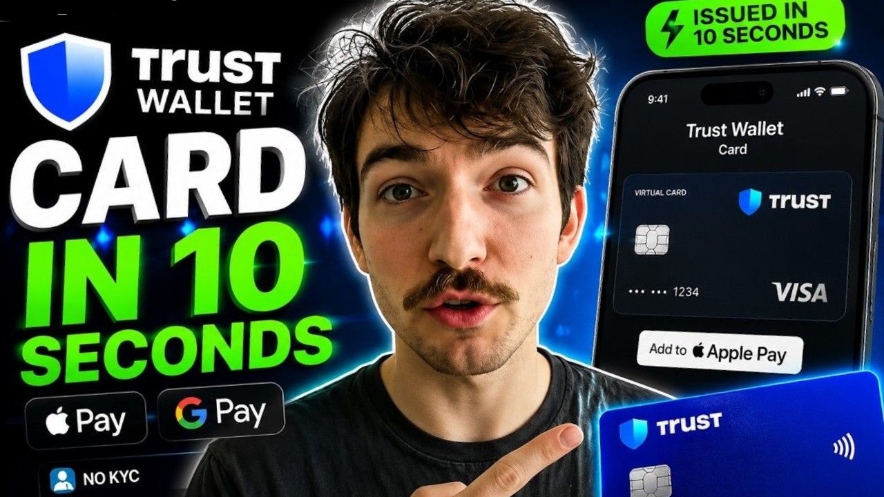 CRYPTO CARD NO KYC | How to Get Trust Wallet Card | Withdraw Cash Using Card | Step-by-Step Guide