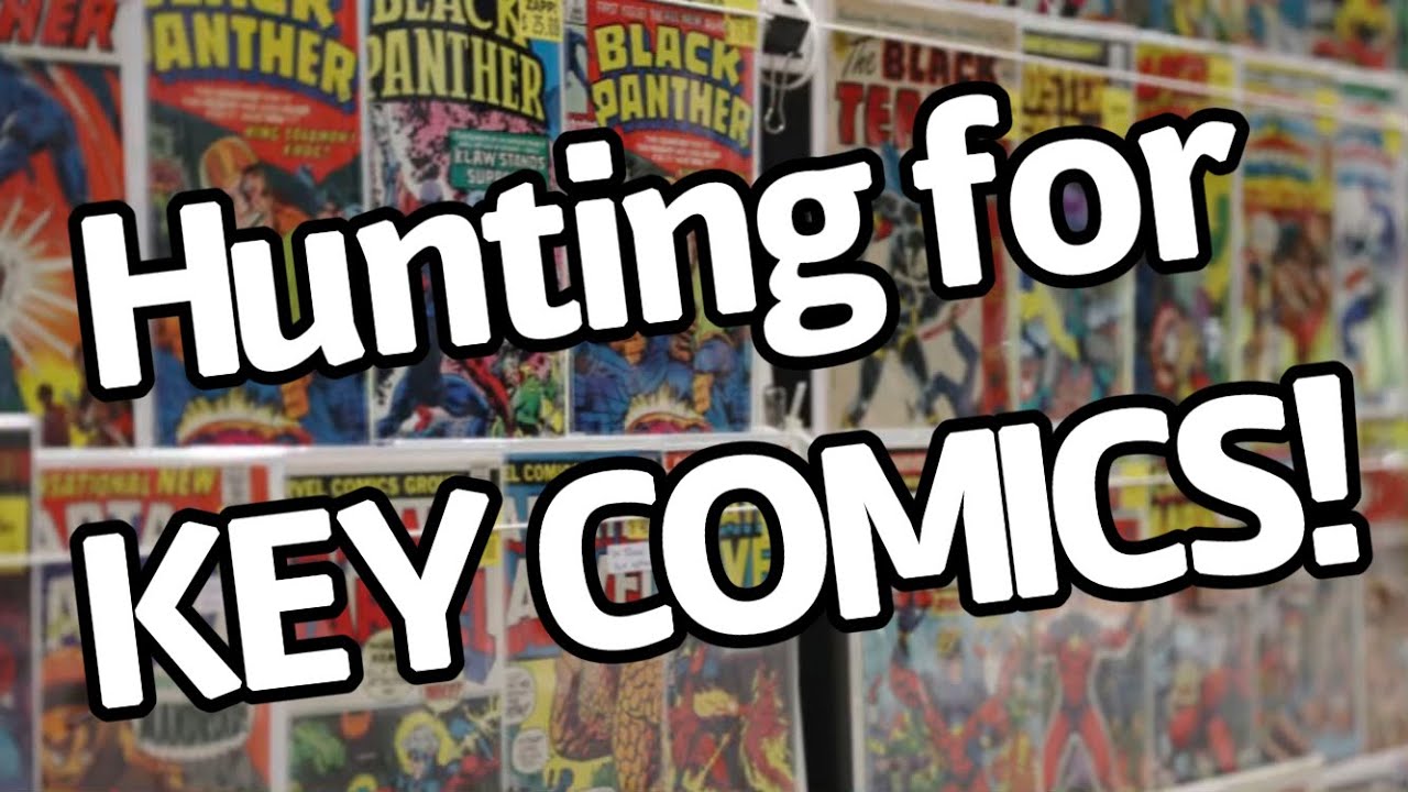 Hunting for KEY COMICS at Every Comic Shop in My Area!