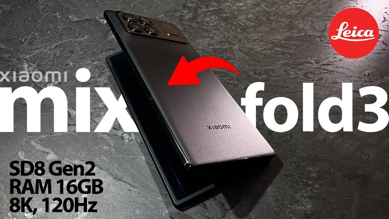 21Juta‼️Hape Lipat ini Tipis Banget, XIAOMI MIX Fold 3 🔥