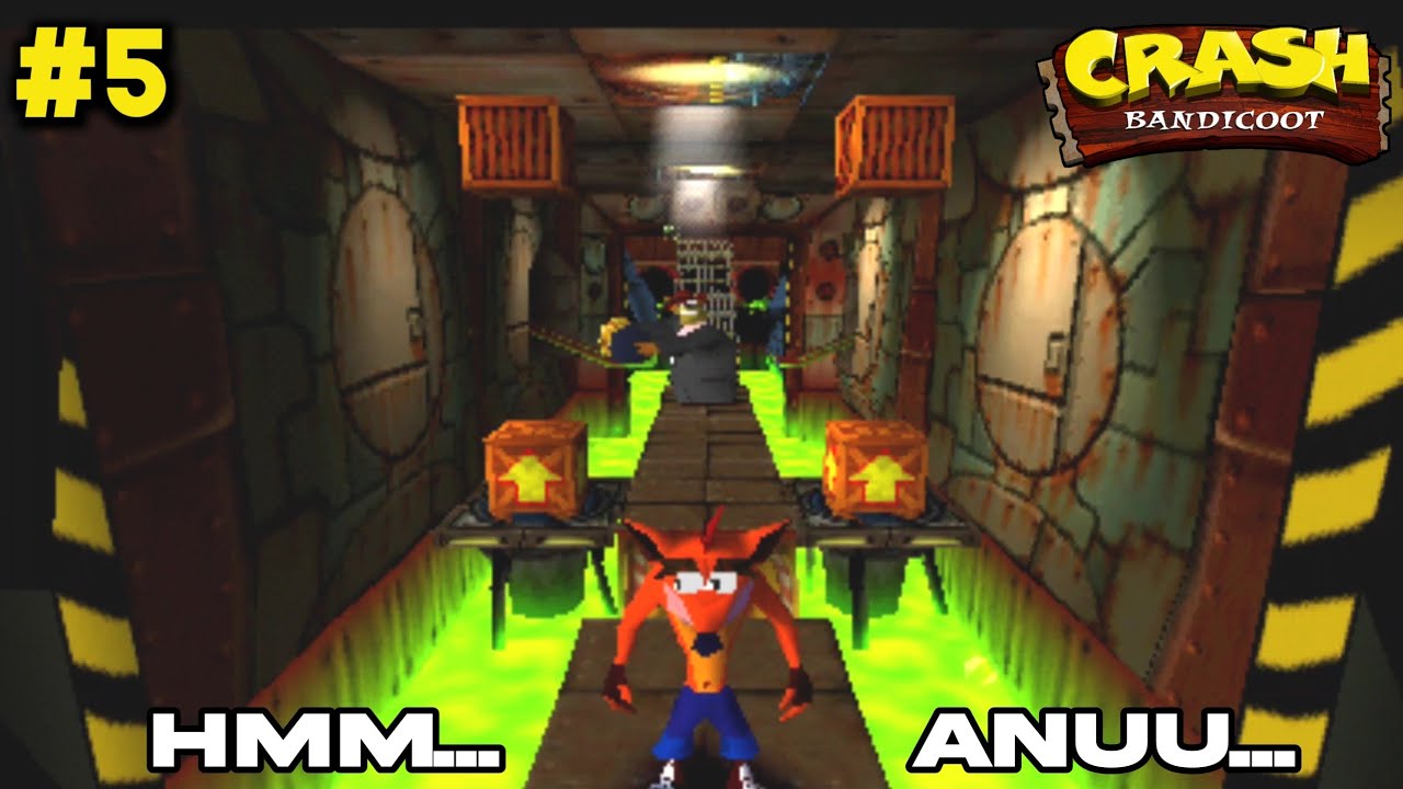 SUSAH SANGATTTT - Crash Bandicoot (PS1) Part 5