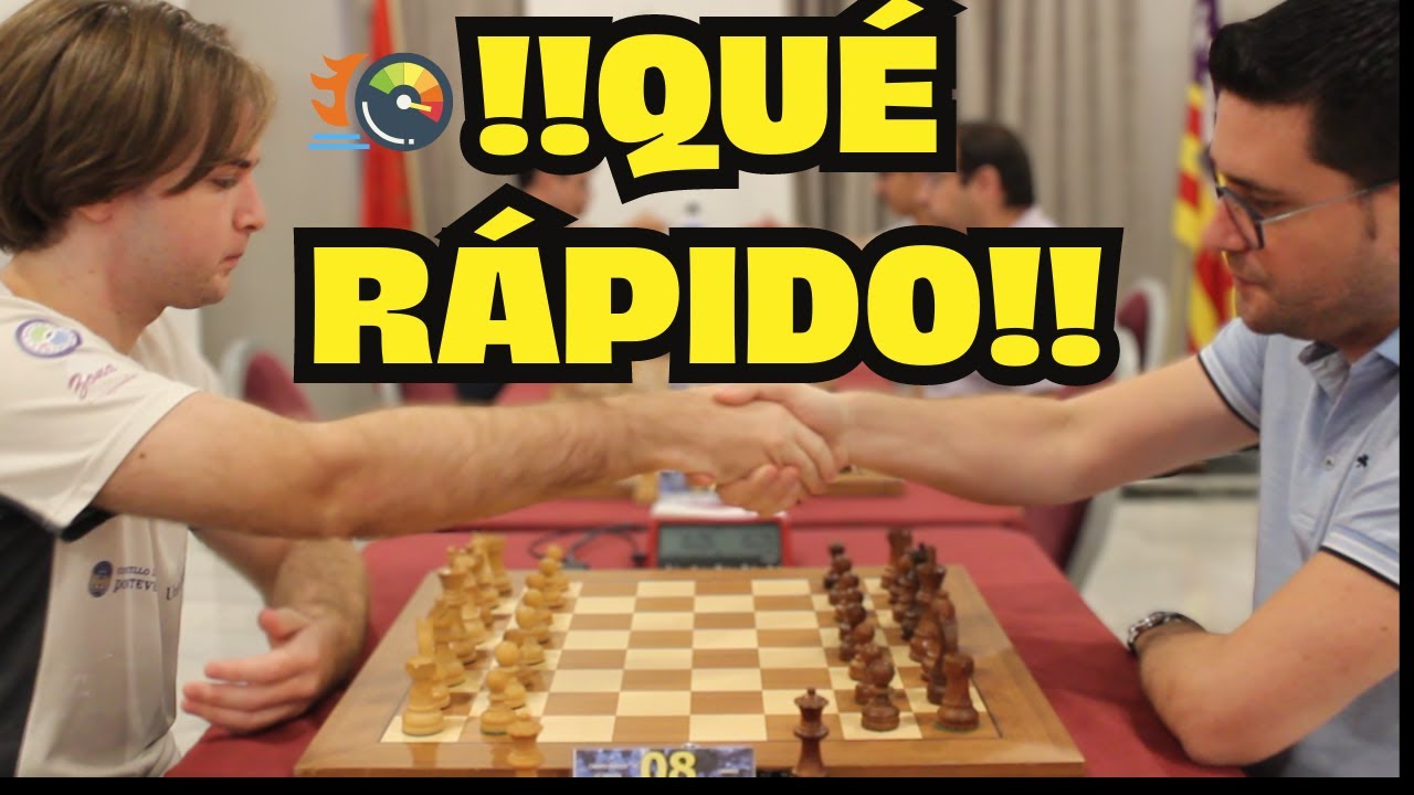 Un MF me juega al TOQUE!! 💨  Campeonato de España Rápidas Ajedrez R2 - GMSPIDERIBARRA
