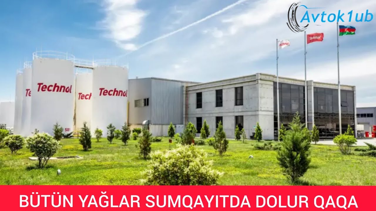 Əsil Sumqayıt yağı Technol mühərrik və sənaye yağlarının istehsal prosesi haqqında.