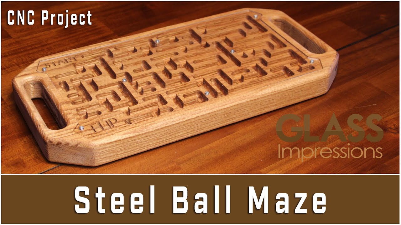 Steel Ball Maze | CNC Project