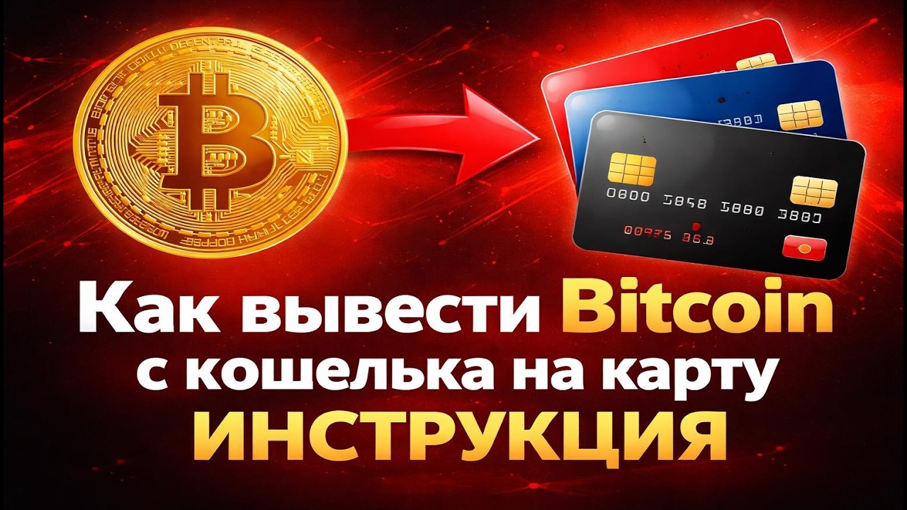 Как вывести Bitcoin на карту | Вывод BTC на карту | Пошаговая инструкция