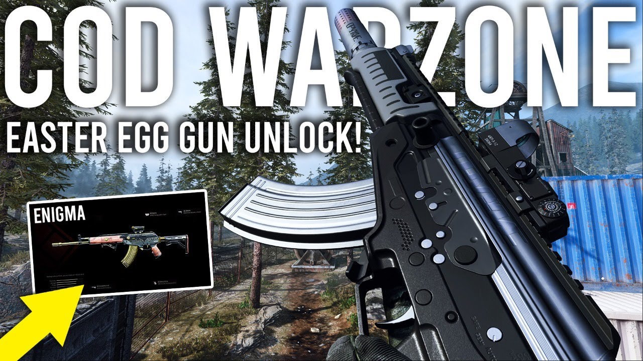 Call of Duty Warzone - How to Unlock the ENIGMA Easter Egg Gun!