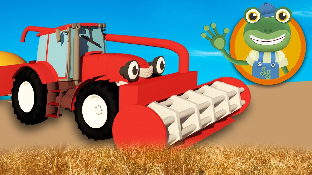 Trevor The Tractor Visits Gecko's Garage | Tractors For Children