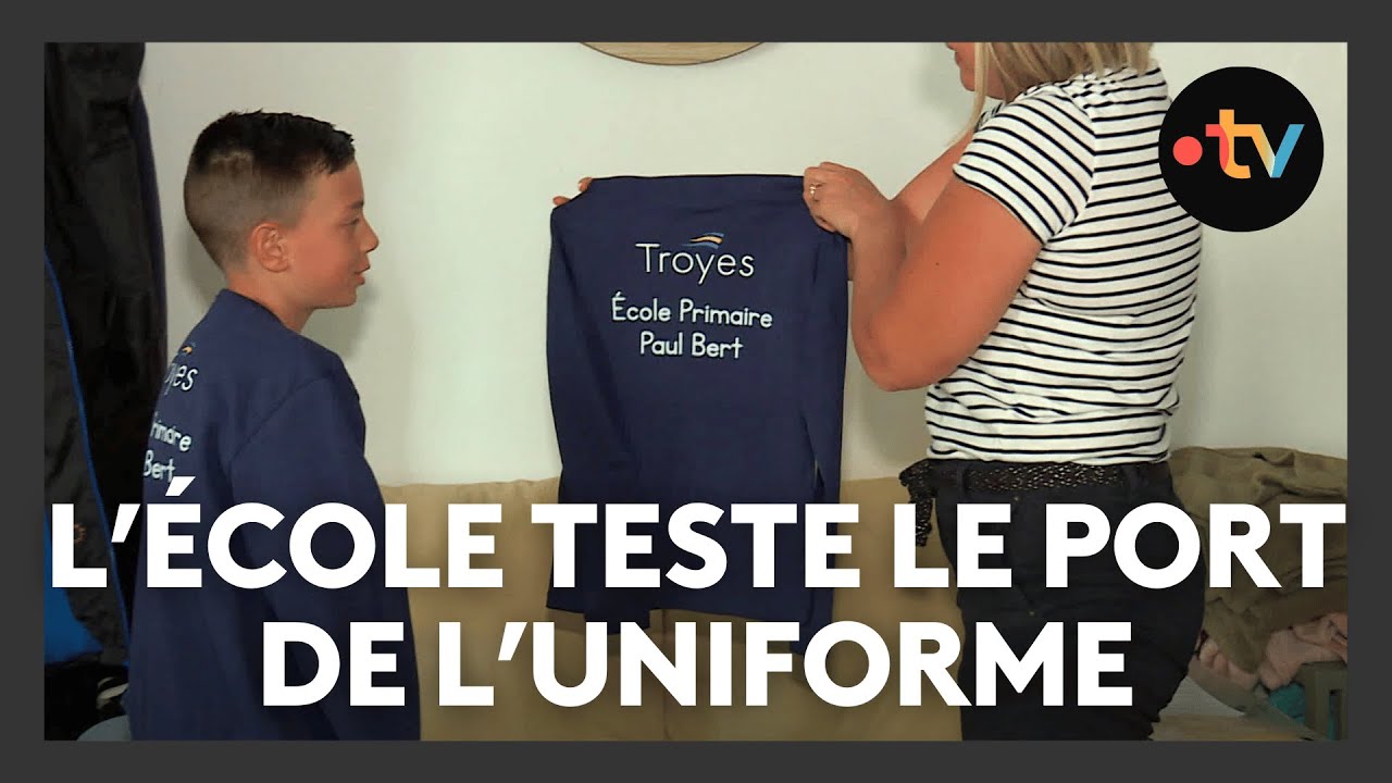 Rentrée scolaire : cette école de Troyes teste l'uniforme