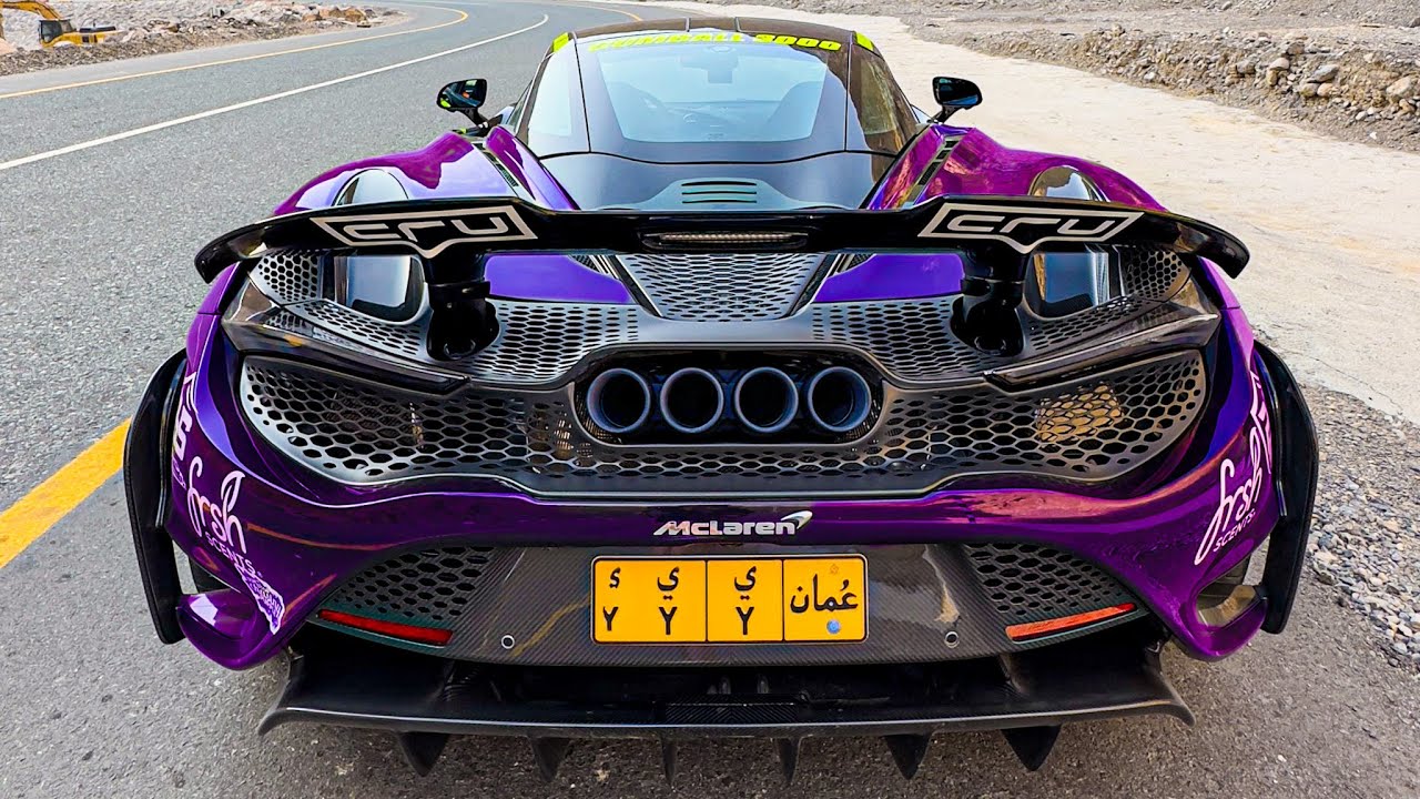 FLAT OUT on Worlds Greatest Driving Road! McLaren 765LT