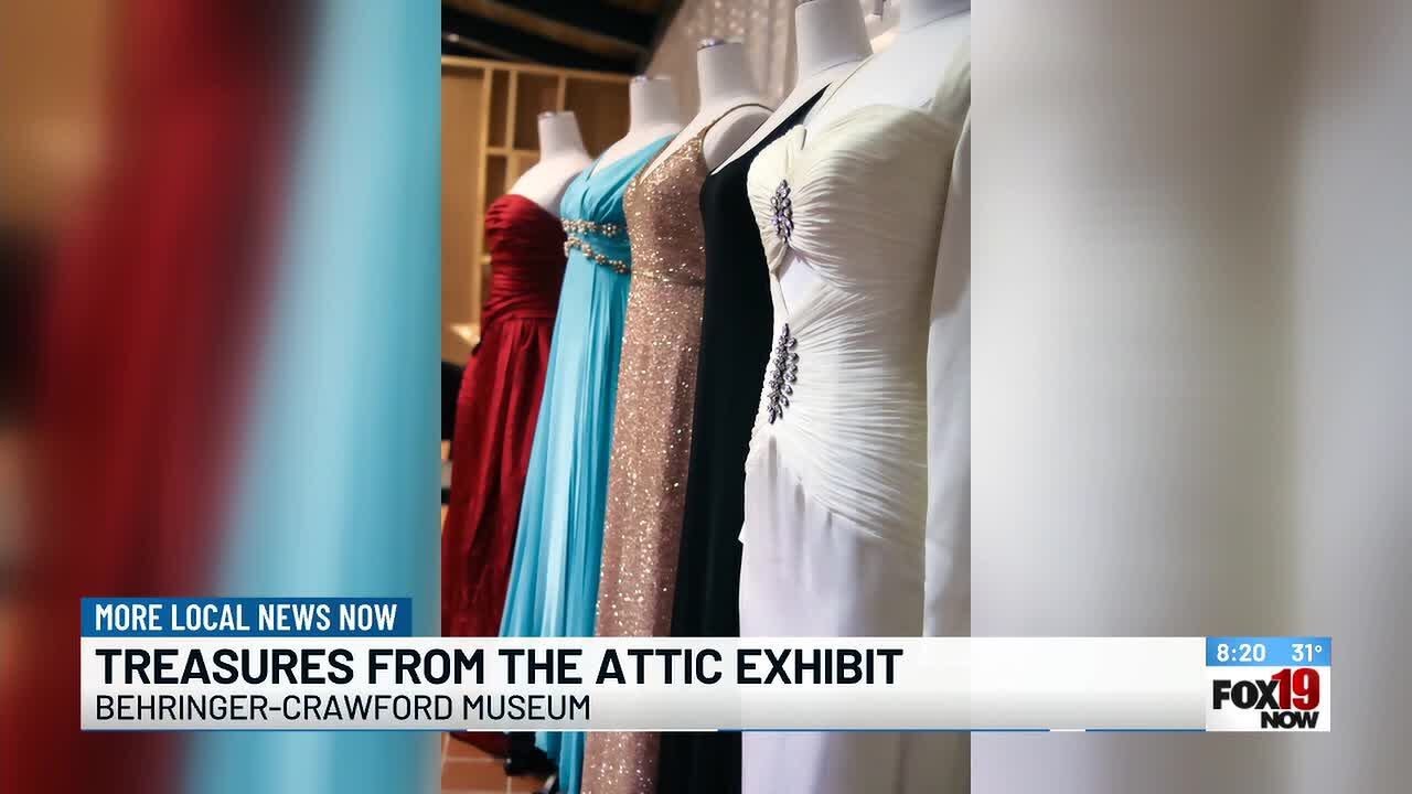Treasures from the Attic Exhibit at the Behringer-Crawford Museum