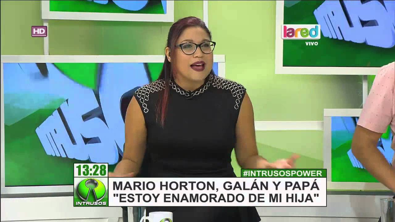 Mario Horton es un galán y padre enamorado de su hija