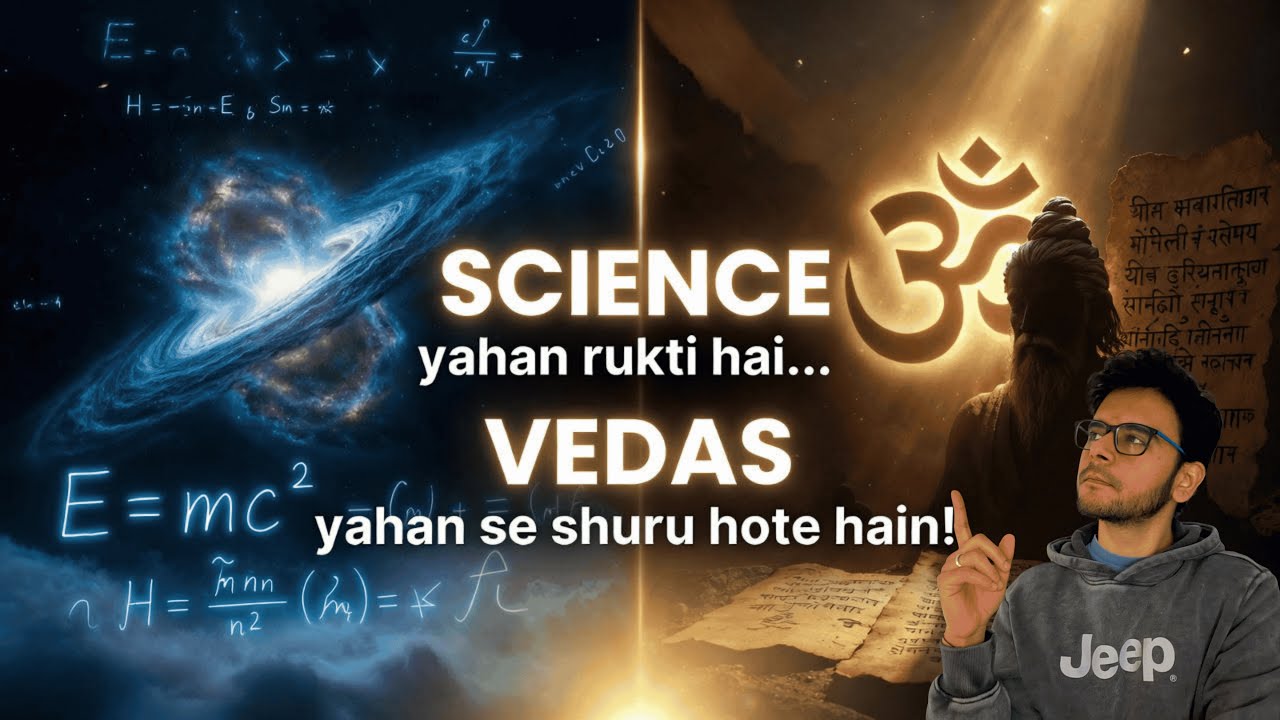 Science जहाँ रुकती है… वेदों वहाँ से शुरू होते हैं