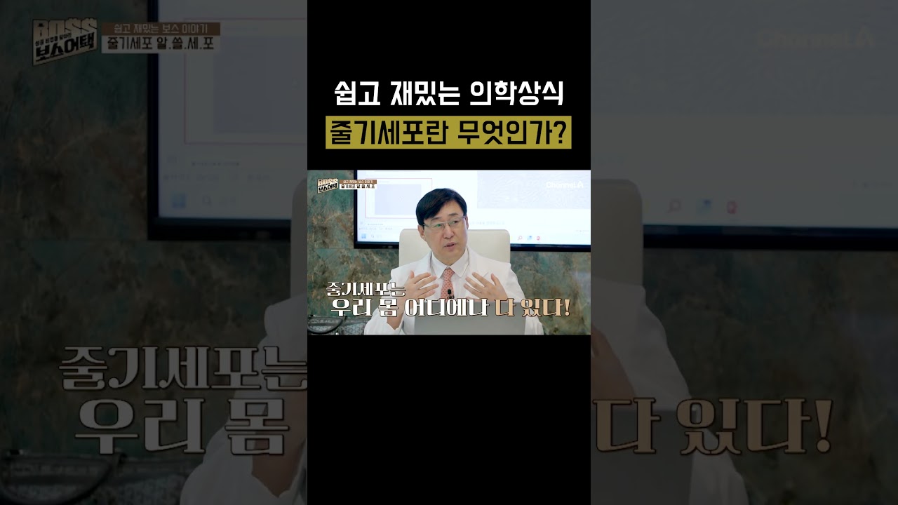 줄기세포란 무엇인가? #보스어택 #줄기세포 #와튼젤리 #엑소좀