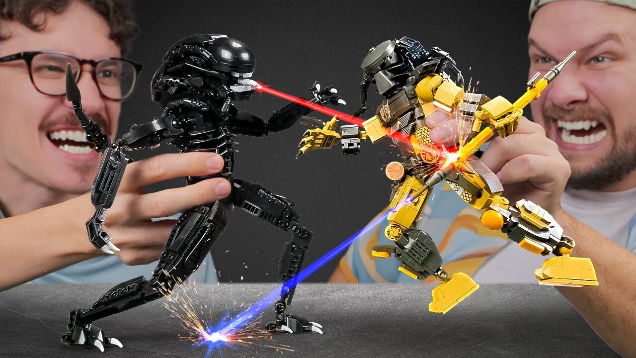 🚨 *Neu* DIY Lego World Under Attack – Transformers gegen Transformers Monster