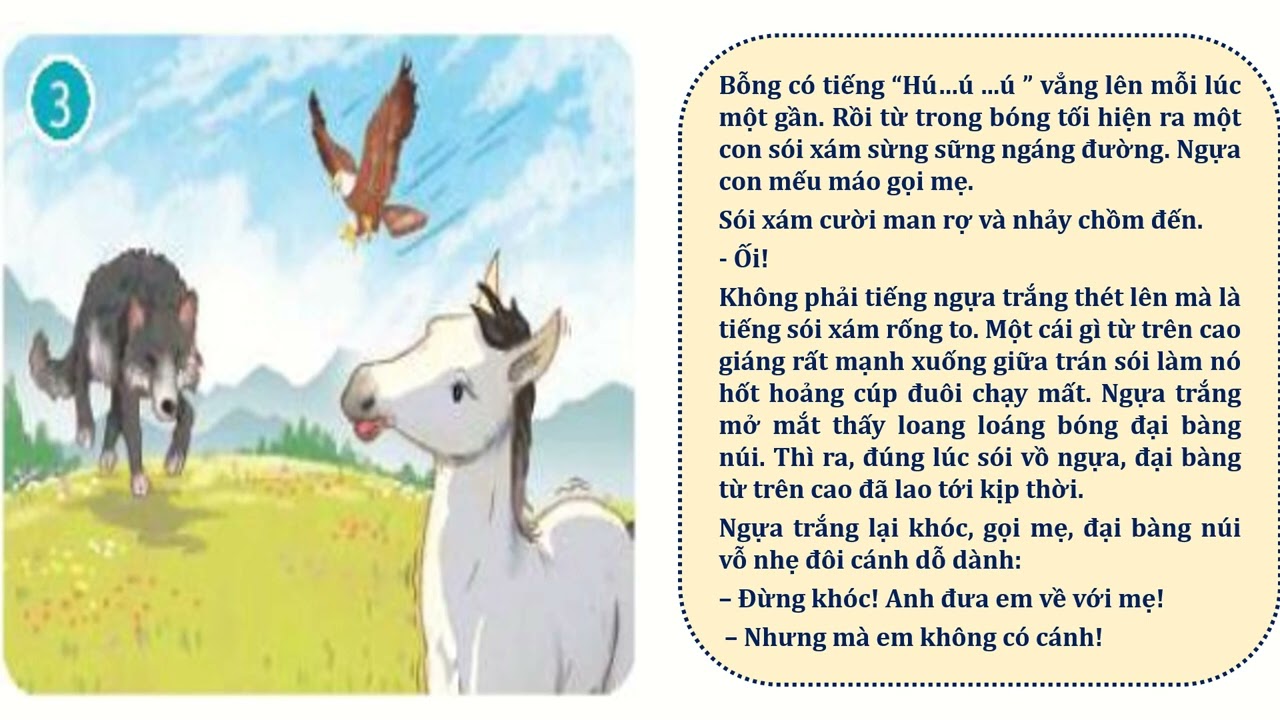 Kể chuyện: ĐÔI CÁNH CỦA NGỰA TRẮNG - Tiếng Việt 4 - Kết nối tri thức với cuộc sống / Cô Kim Anh