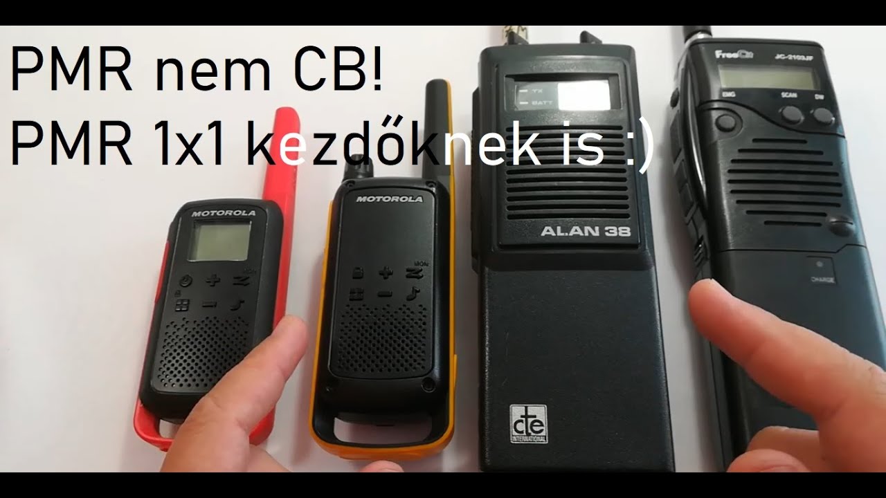 A CB nem PMR . Pmr 1X1 Mik a különbségek a PMR446 és CB rádiók között