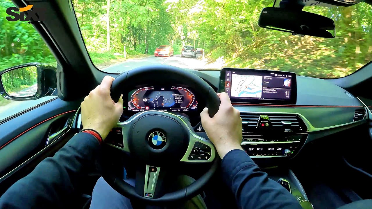 2023 BMW 520d Series MY23 | POV Test Drive - Relaxing & Casual Driving Experience