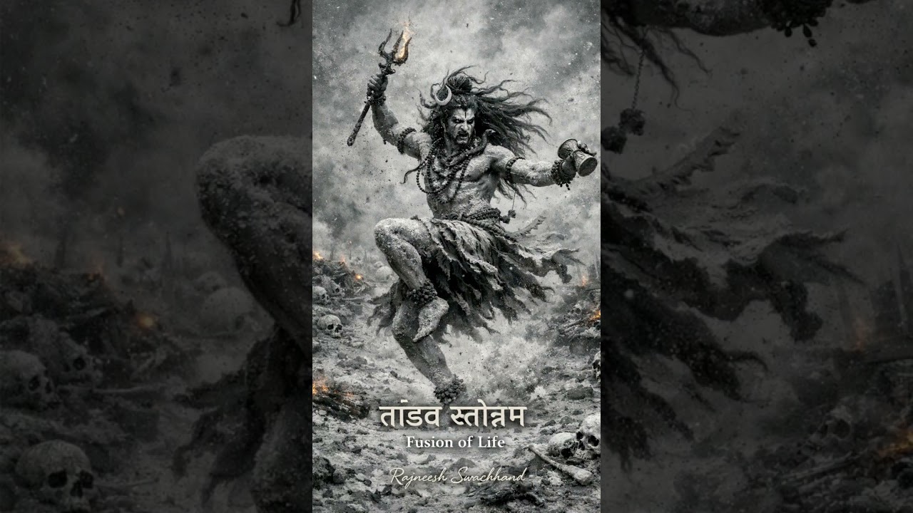 शिव तांडव स्तोत्रम (रावण रचित)।।A Fusion of Life।। #shiv #mahadev 