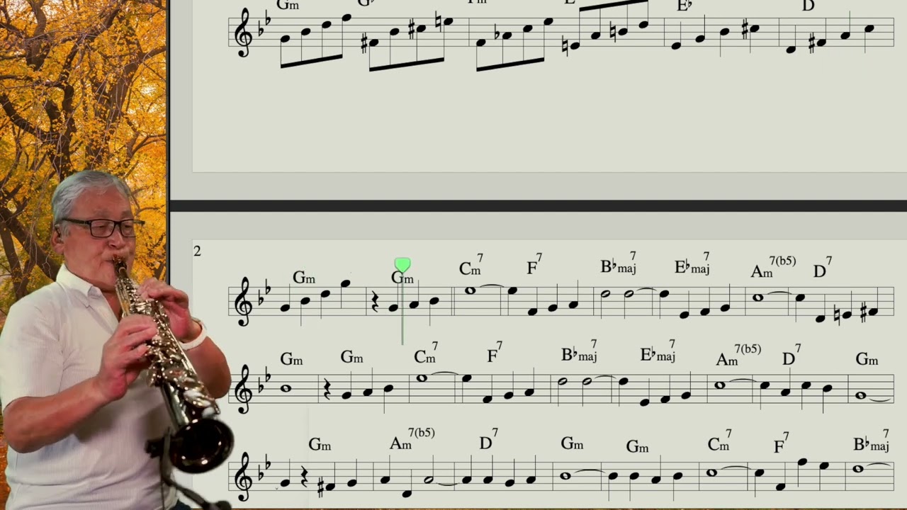 Autumn Leaves / Bossa Nova /Soprano sax