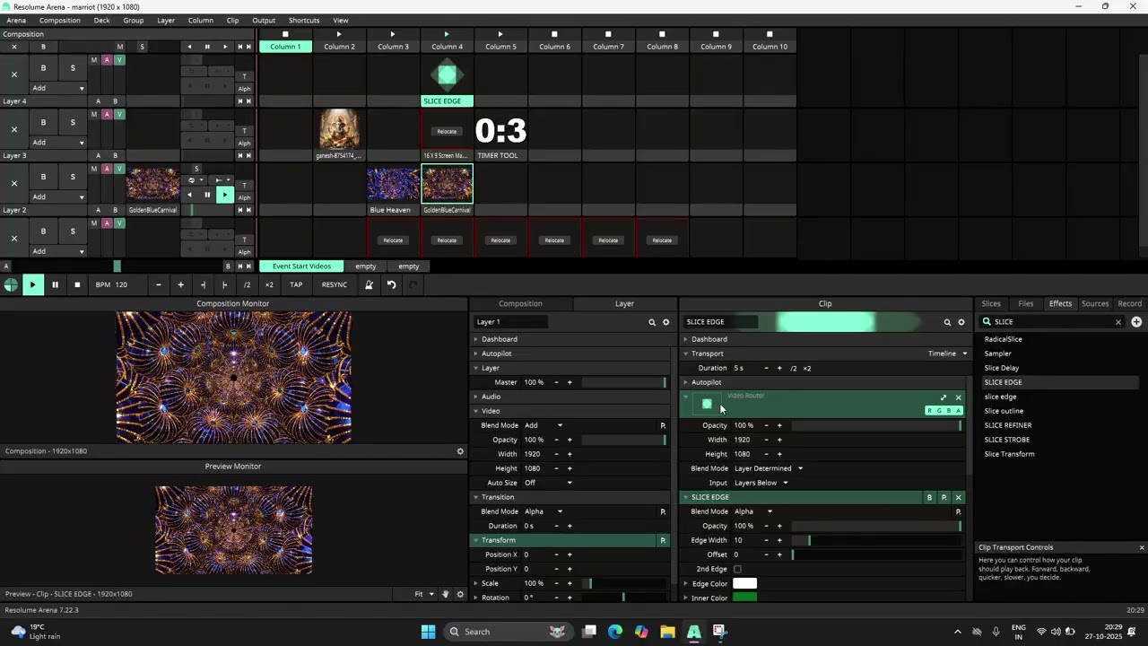How to use slice refiner 2.0,Resolume arena me slice refiner 2.0 kese chalye,VJ_LAVISH,WIRE EFFECT