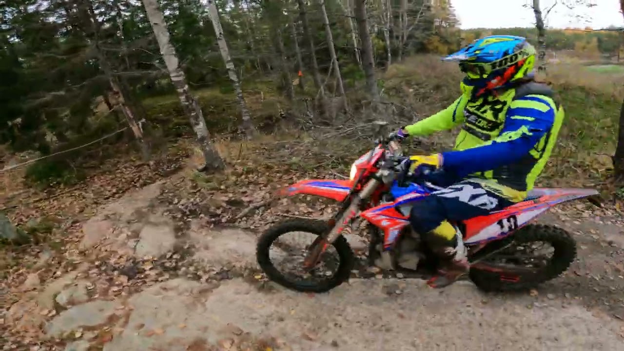 Haninge MK H&ouml;gstabanan | Enduro Yamaha WR250F | Stockholm 2022-10-22