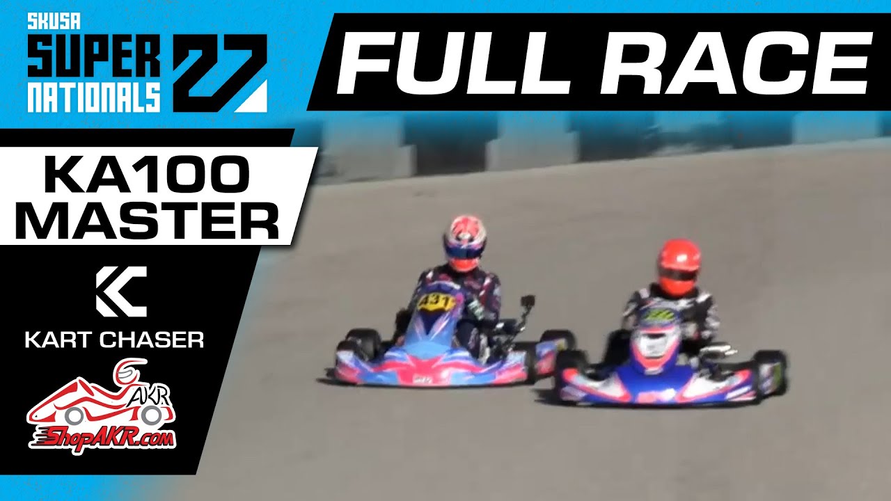 2024 SKUSA SuperNationals 27 Full Race: KA100 Master