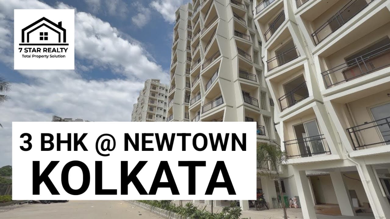 3 BHK Flat in Kolkata | 📍Newtown | Ready Possession | Purely Residential | Property 