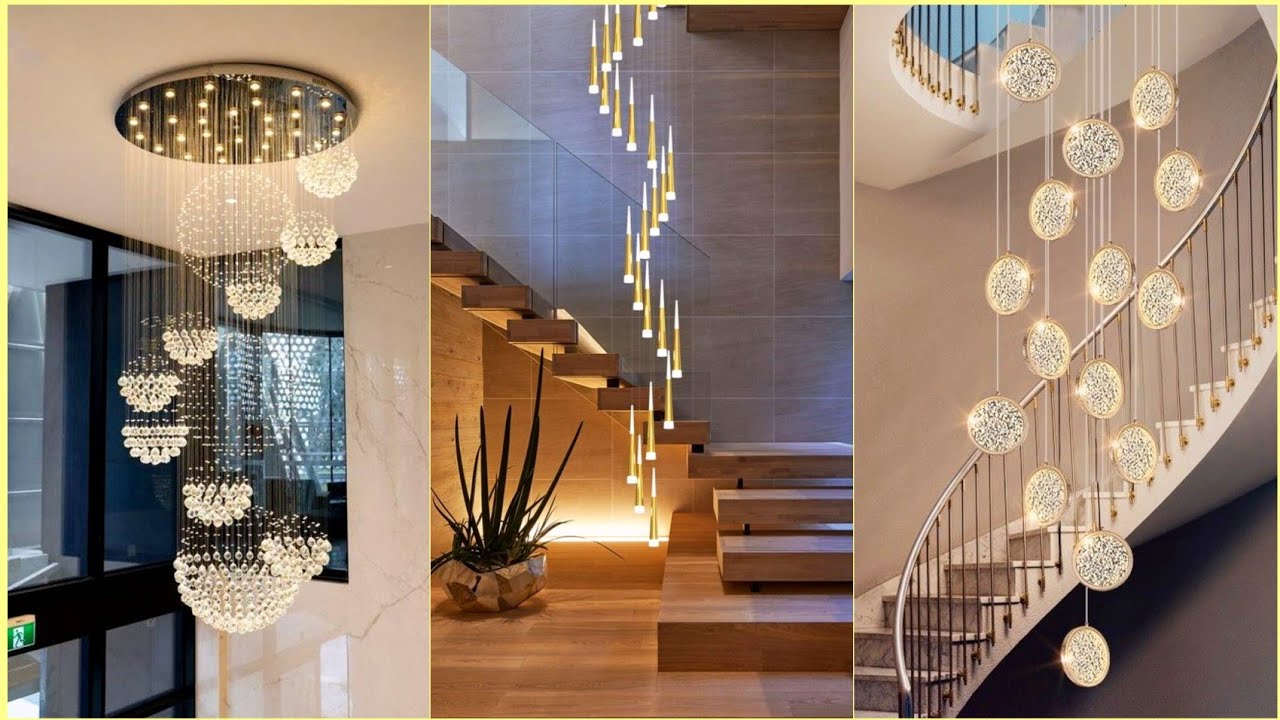 Top 50 Brilliant Staircase Lighting Design Ideas | Inspiring Stairwell Pendant Lights Options