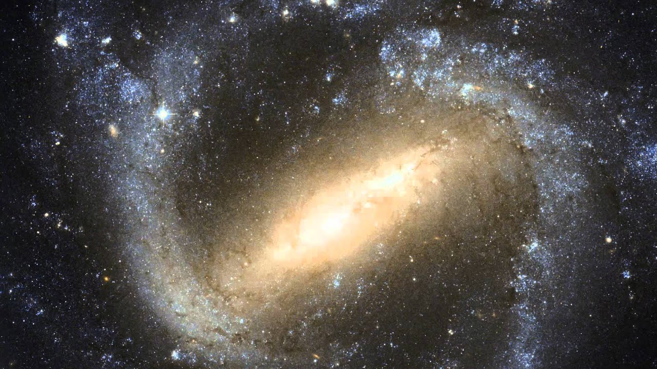 Hubble: Barred Spiral Galaxy NGC 1073 [1080p]