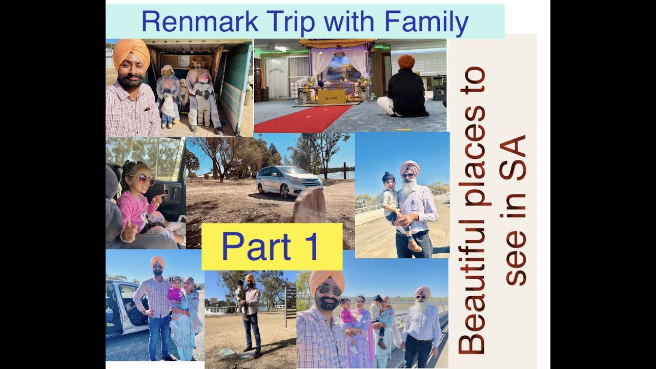 Renmark Trip with Family/ Mintu Brar Farm/We went to see food capital of South Australia/Day1/ Somal