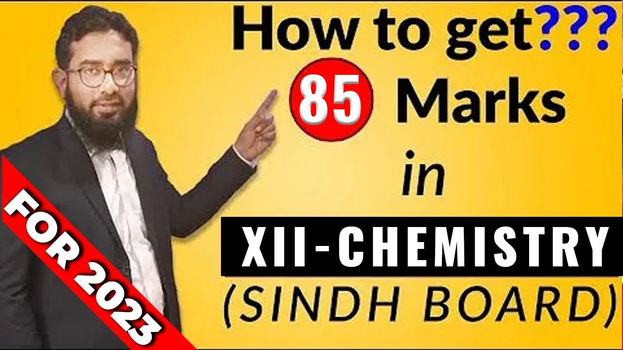 How to get 85/85 in XII-Chemistry-2023