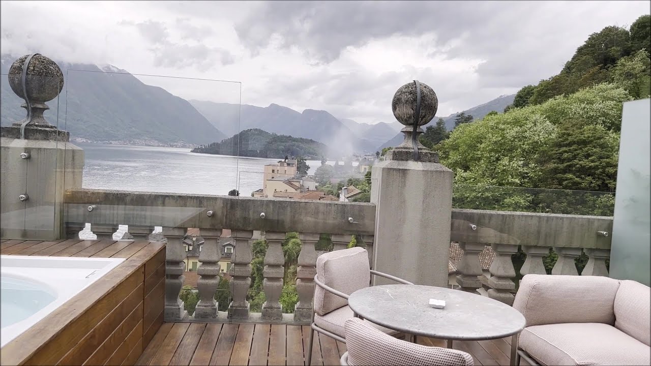LAKE COMO Grand Hotel TREMEZZO. Dreamy Rooftop Corner Suite. Picturesque MENAGGIO. Superb Eats.