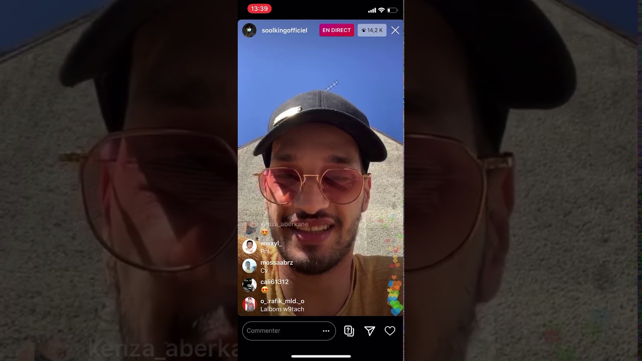 SOOLKING EN LIVE INSTAGRAM (25/03/2020)(avec Hakim Jemili) INSTA : alessioval10