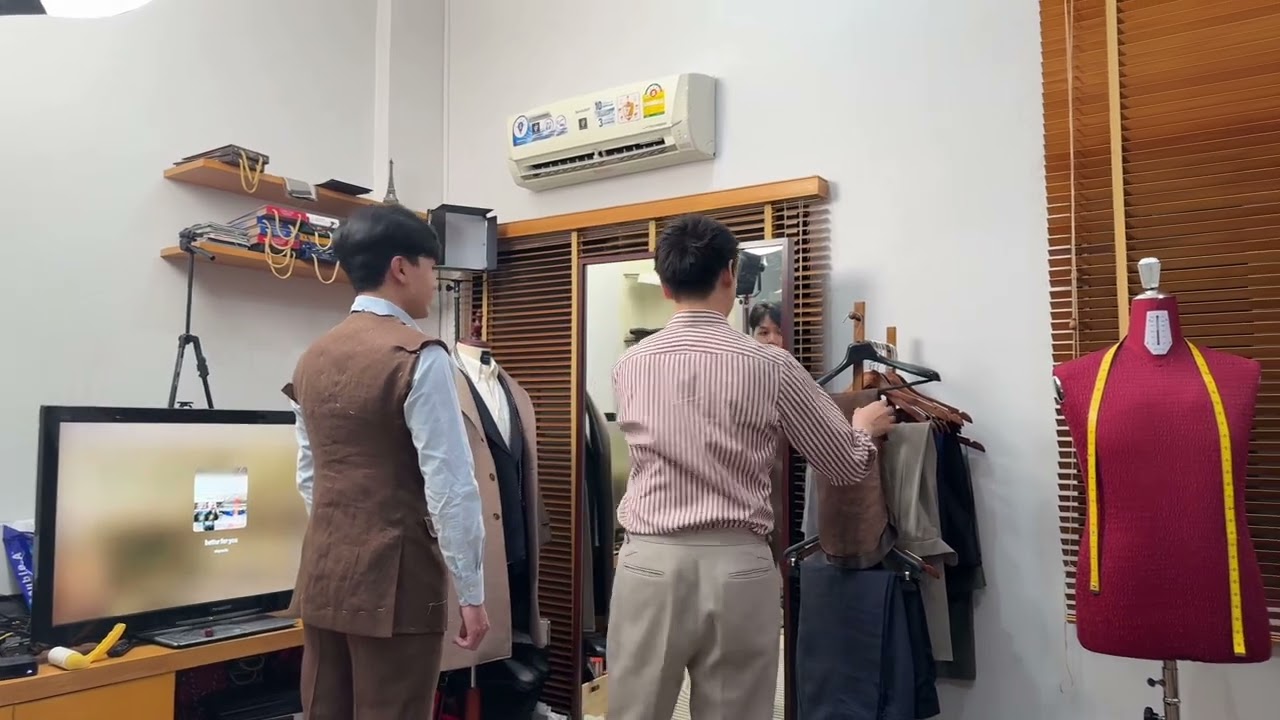 1st Fitting Linen suit