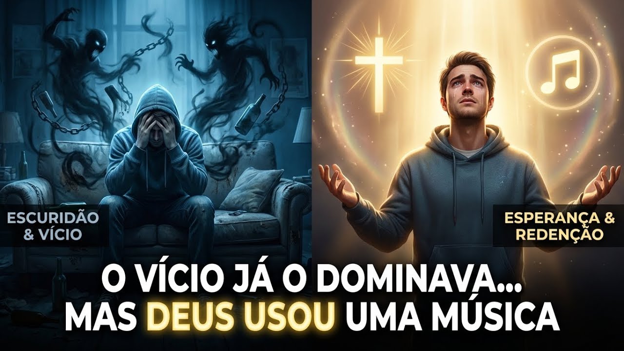 O VÍCIO JÁ O DOMINAVA… MAS DEUS USOU UMA MÚSICA | louvor e Adoração