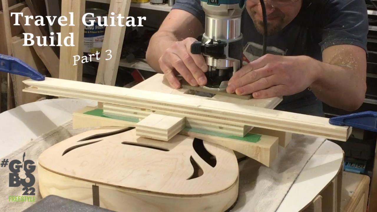 Is it a guitar yet? - Travel Guitar Build - Part 3 - (GGBO 2022)
