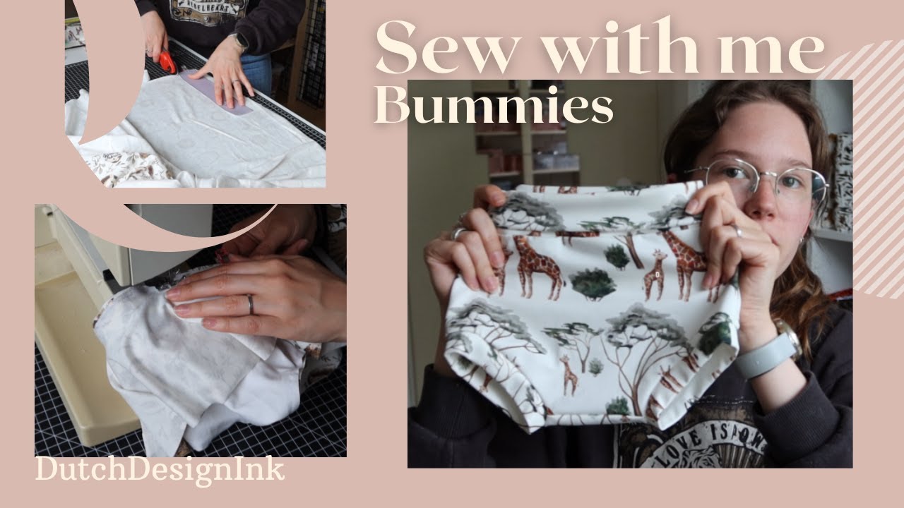 Sew with me | Baby bummies | How I sew bummies | Small business | DutchDesignInk